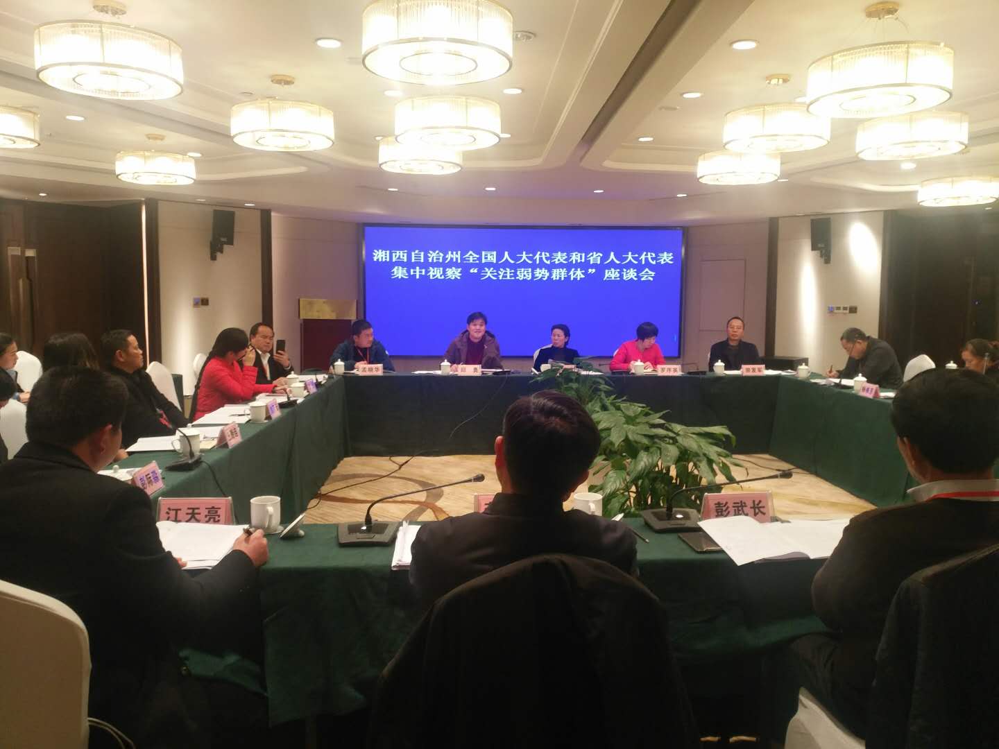 湘西州人大代表团莅临湘西博爱康复医院视察工作 湘西州人大代表团莅临湘西博爱康复医院视察工作