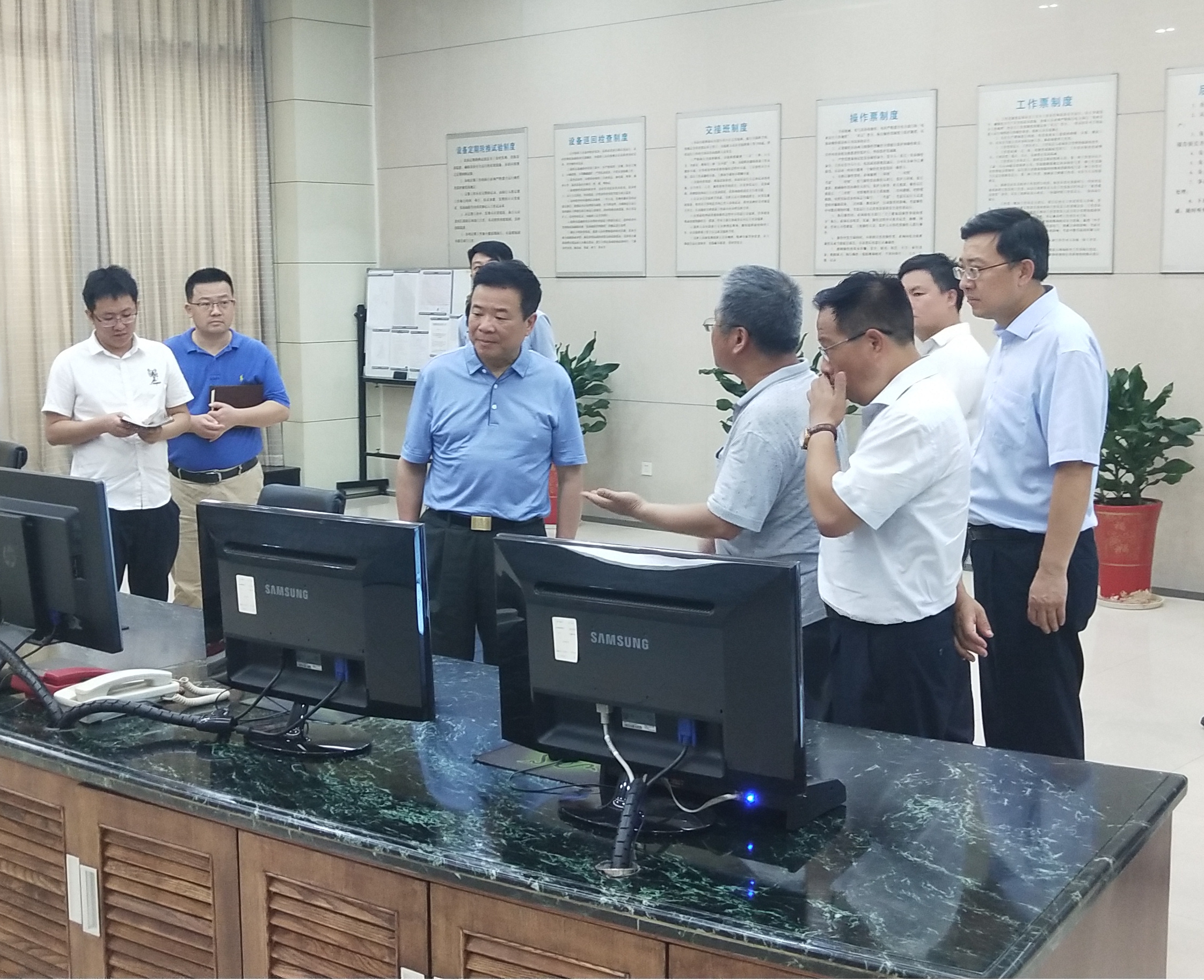 陈飞副省长到Jiuyou j9(中国)株洲航电枢纽考察调研