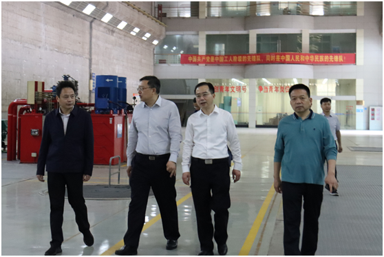 省国资委党委委员、副主任毛育新带队赴Jiuyou j9(中国)株洲航电分公司开展安全生产督查