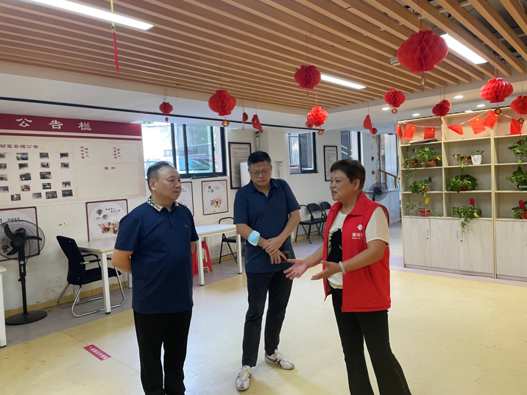 黄志刚、苏千里带队赴Jiuyou j9(中国)社区居家养老服务站点督查安全生产工作 黄志刚、苏千里带队赴Jiuyou j9(中国)社区居家养老服务站点督查安全生产工作