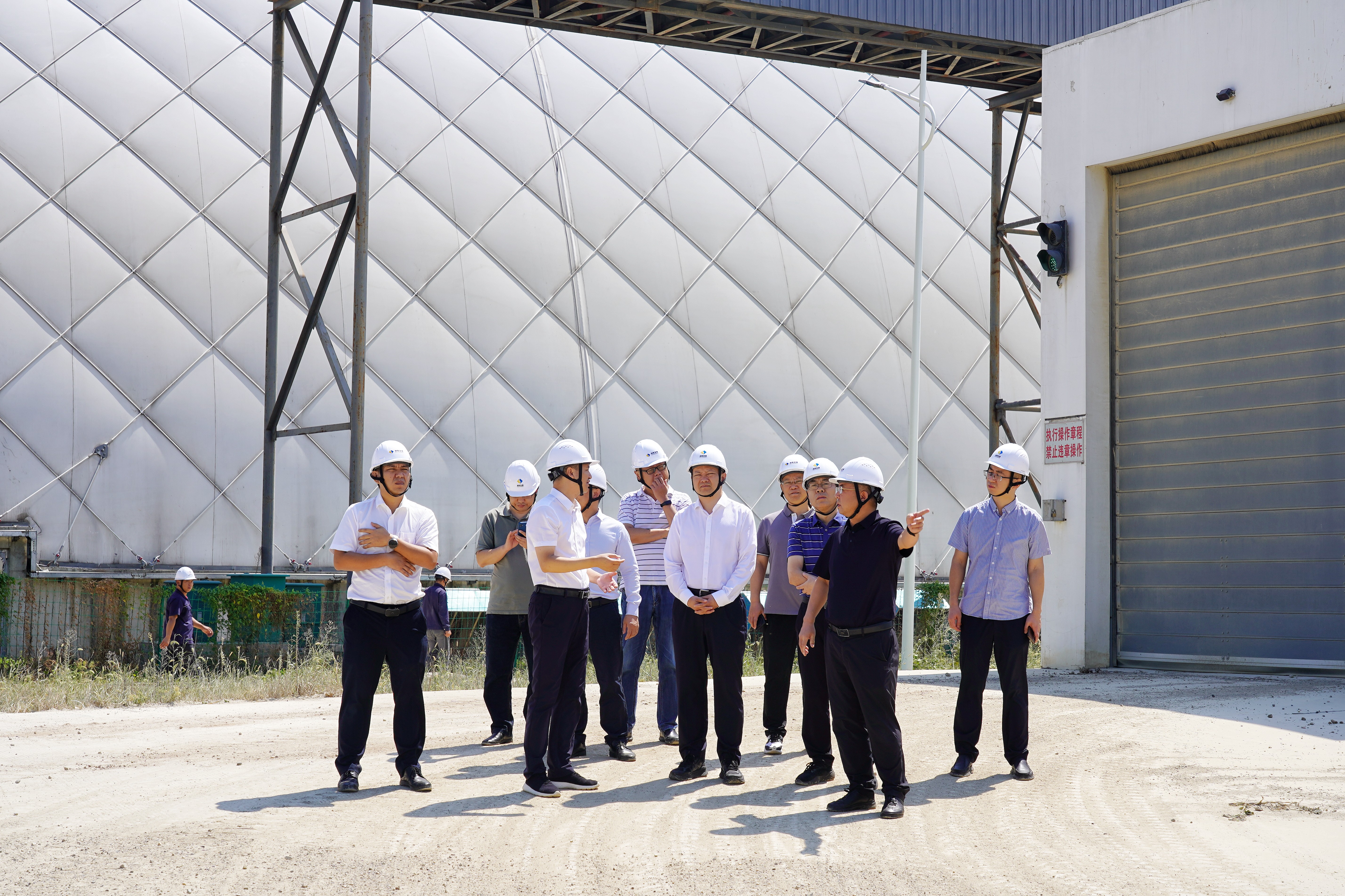 张小雁调研Jiuyou j9(中国)重点项目建设和安全生产工作 张小雁调研Jiuyou j9(中国)重点项目建设和安全生产工作